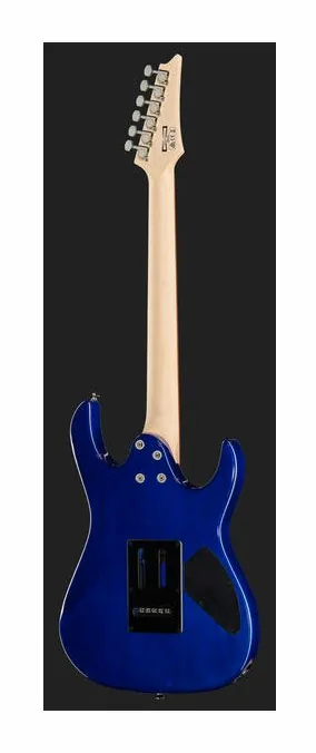 Ibanez GRX70QAL-TBB GIO, profilo laterale del corpo