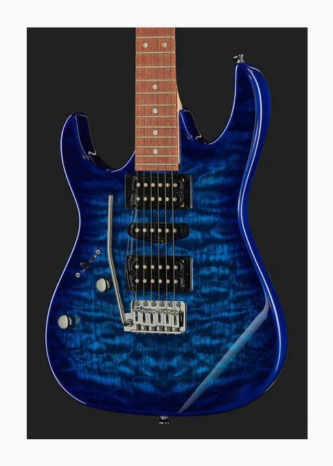 Ibanez GRX70QAL-TBB GIO, paletta con meccaniche e logo