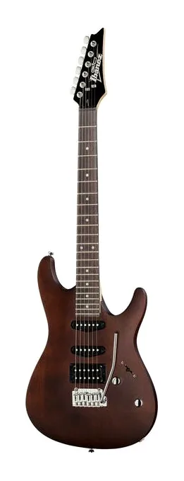 Ibanez GSA60-WNF Gio inquadrato di fronte su sfondo neutro