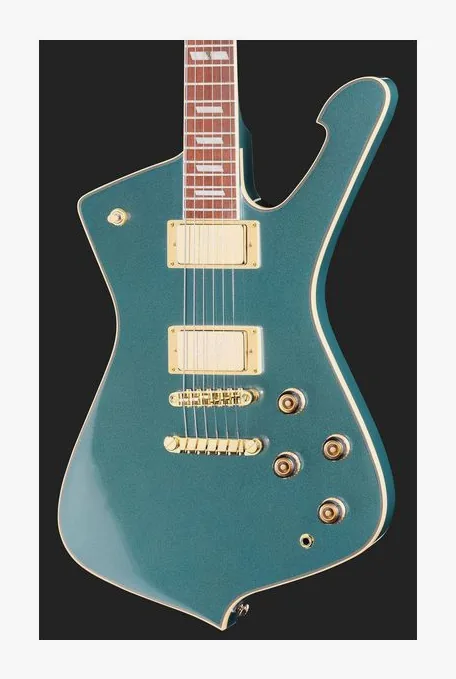 Ibanez IC420-ABM, corpo e verniciatura in primo piano