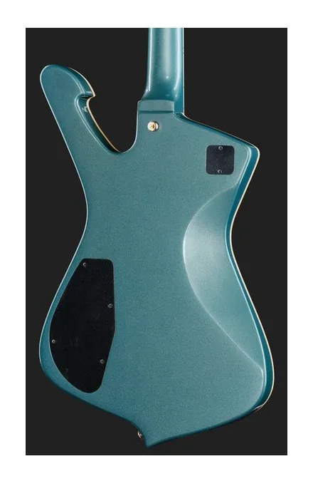 Ibanez IC420-ABM, paletta con meccaniche e logo
