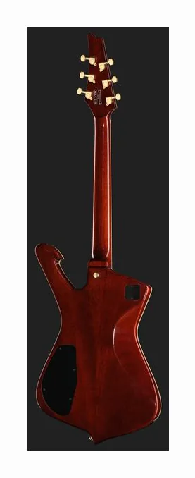 Ibanez IC420FM-TBG, curve del body viste dall'alto