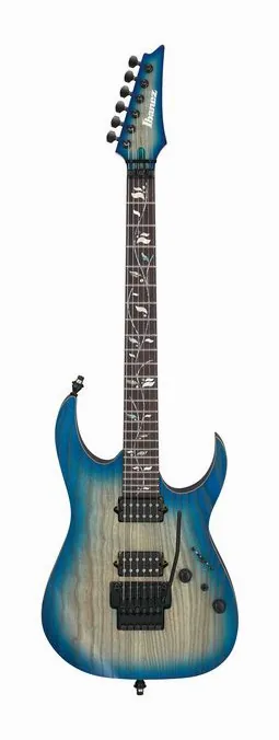 Ibanez j.custom RG8620AH-GFB in primo piano frontale