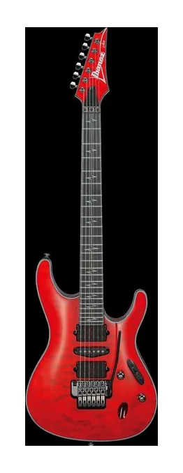 Ibanez JIVA10R-TRC, curve del body viste dall'alto