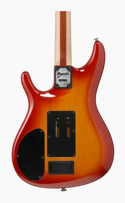 Ibanez JS2470-CS Joe Satriani, curve del body viste dall'alto