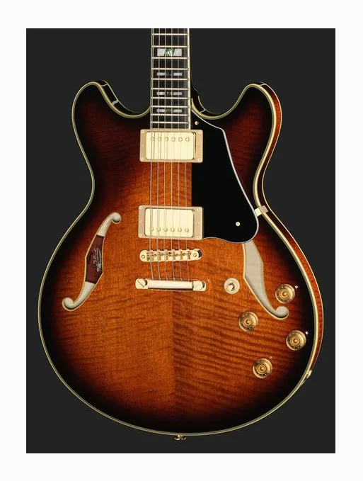 Ibanez JSM100-VT John Scofield, paletta con meccaniche e logo