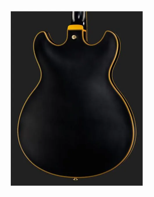 Ibanez JSM20-BKL, corpo e verniciatura in primo piano