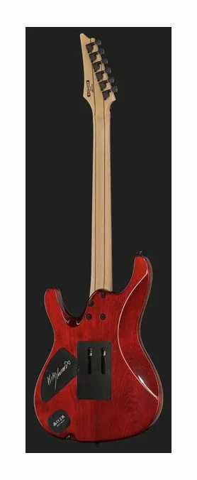 Ibanez KIKO10BP, manico e tastiera visti di lato