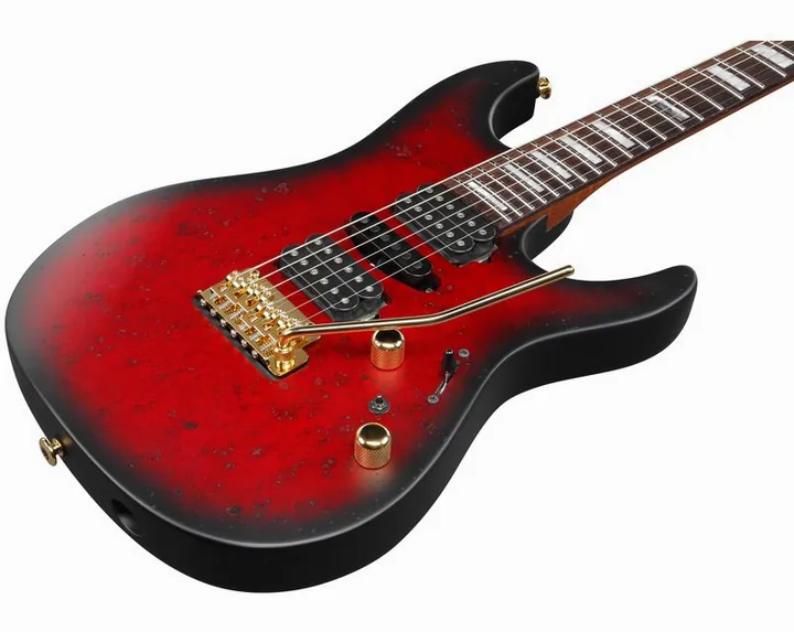 Ibanez KIKO300-RRT Kiko Loureiro, paletta con meccaniche e logo