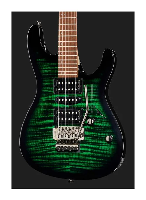 Ibanez KIKOSP3-TEB, curve del body viste dall'alto