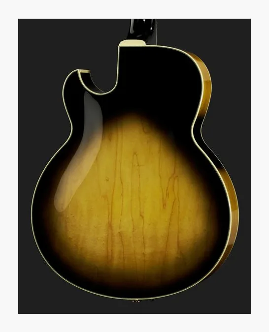 Ibanez LGB300-VYS, profilo laterale del corpo