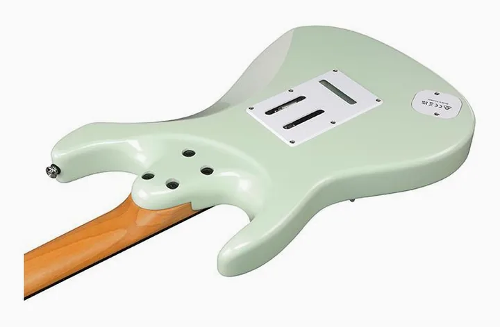 Ibanez LM10-MG, capotasto e prime posizioni della tastiera