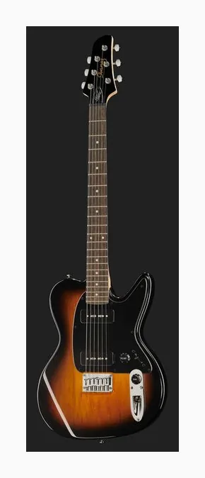 Ibanez NDM 5 SB Noodles, corpo e verniciatura in primo piano