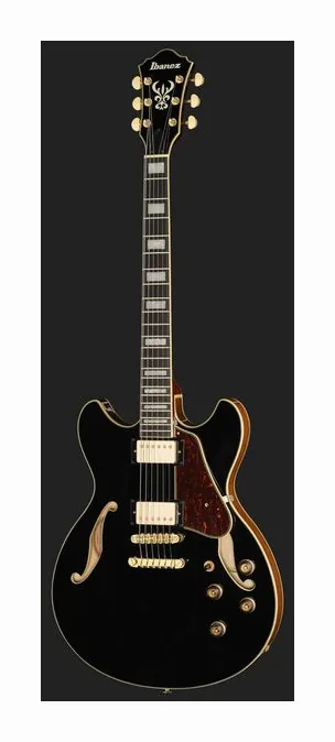 Ibanez AS93BC BK, selettore pickup e jack di uscita