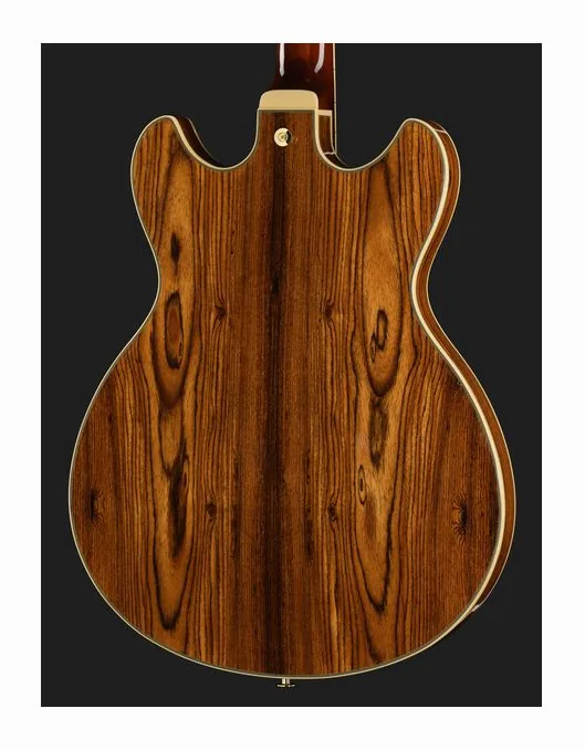 Ibanez AS93BC BK, corpo e verniciatura in primo piano