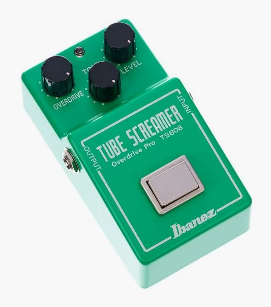 Ibanez TS808, led e interruttore a pedale