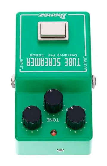 Ibanez TS808, connettori sul retro dell'unita