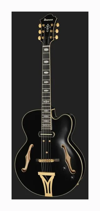 Ibanez PM3C-BKL Pat Metheny, paletta con meccaniche e logo
