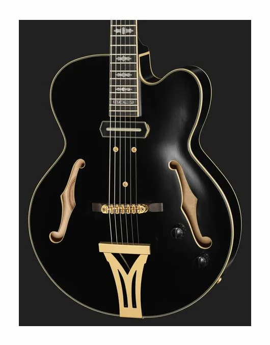 Ibanez PM3C-BKL Pat Metheny, paletta con meccaniche e logo