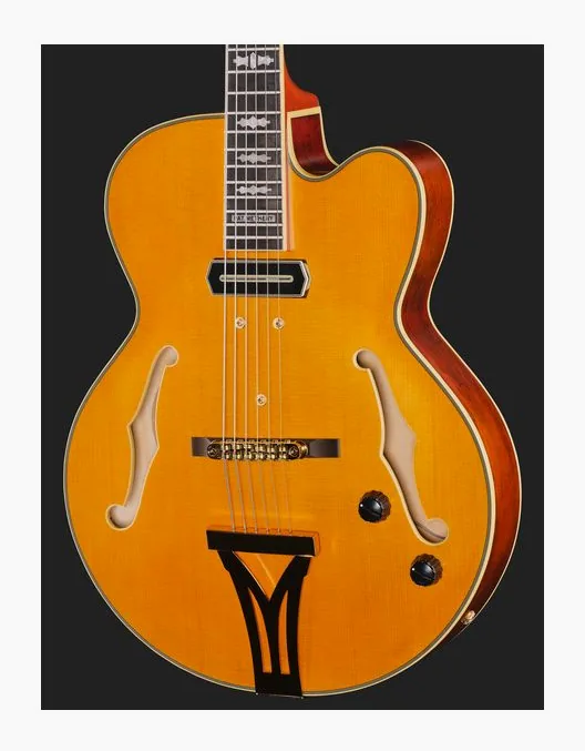 Ibanez PM3C-NAL Pat Metheny, manico e tastiera visti di lato