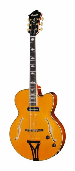 Ibanez PM3C-NAL Pat Metheny fotografato frontalmente
