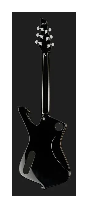 Ibanez PS120-BK, corpo e verniciatura in primo piano