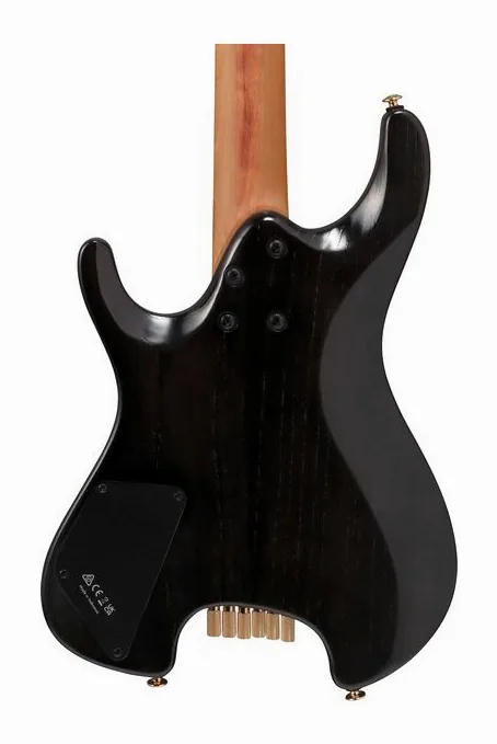 Ibanez Q52FMG-DRL, corpo e verniciatura in primo piano