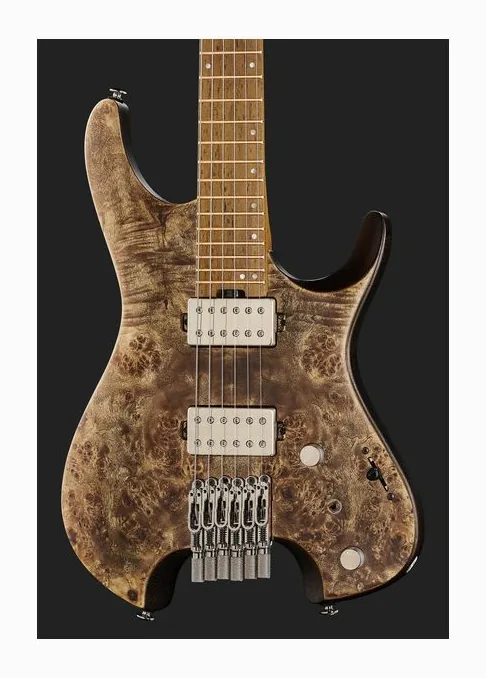 Ibanez Q52PB-ABS, paletta con meccaniche e logo