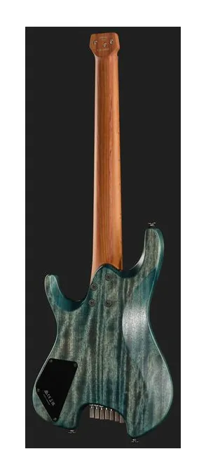Ibanez Q547PB-COL, curve del body viste dall'alto