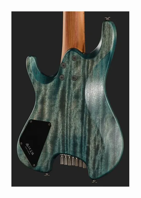 Ibanez Q547PB-COL, corpo e verniciatura in primo piano