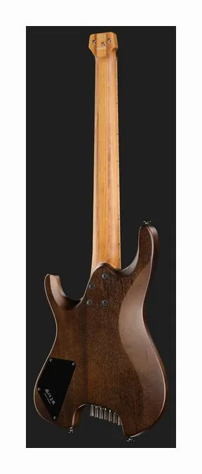 Ibanez QX527PB-ABS, curve del body viste dall'alto