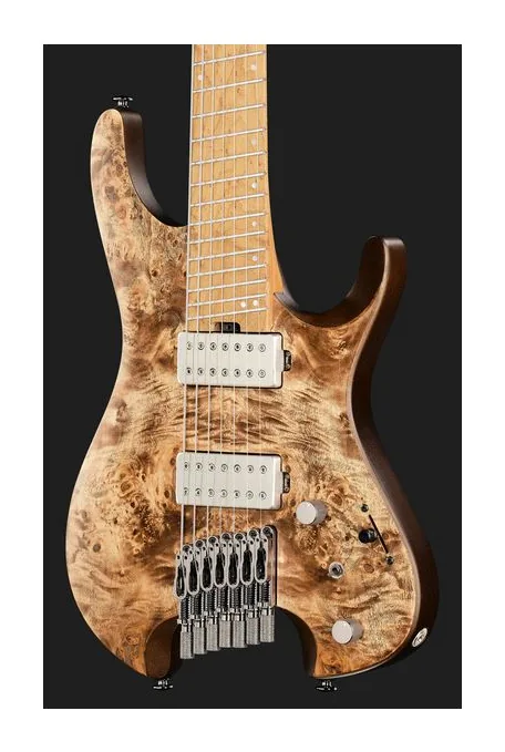Ibanez QX527PB-ABS, curve del body viste dall'alto