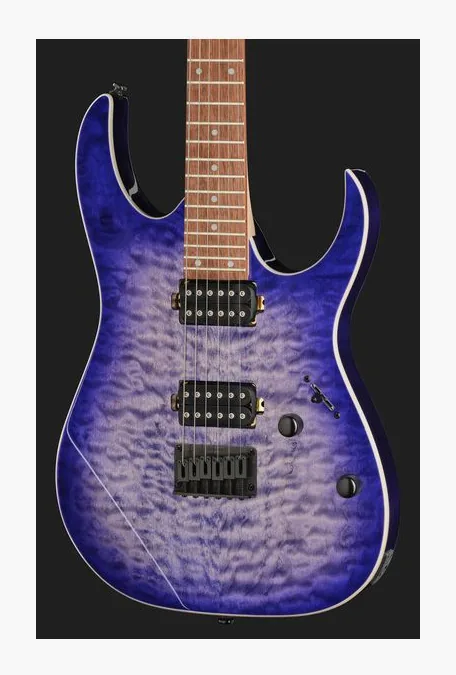 Ibanez RG421QM-CBB, pickup e manopole dei controlli