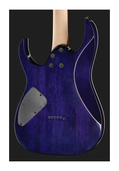 Ibanez RG421QM-CBB, vista posteriore del corpo