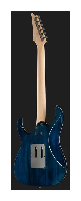 Ibanez RG450QMB-SPB, manico e tastiera visti di lato