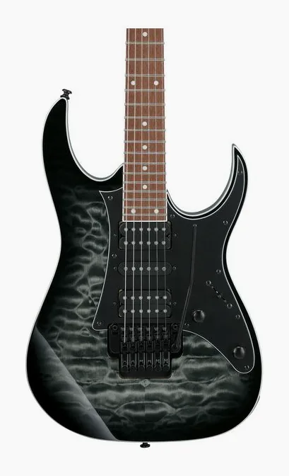 Ibanez RG450QMB-TGB, profilo laterale del corpo