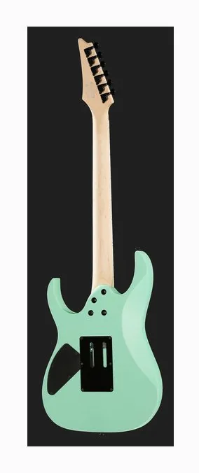 Ibanez RG470DX-SFM, paletta con meccaniche e logo