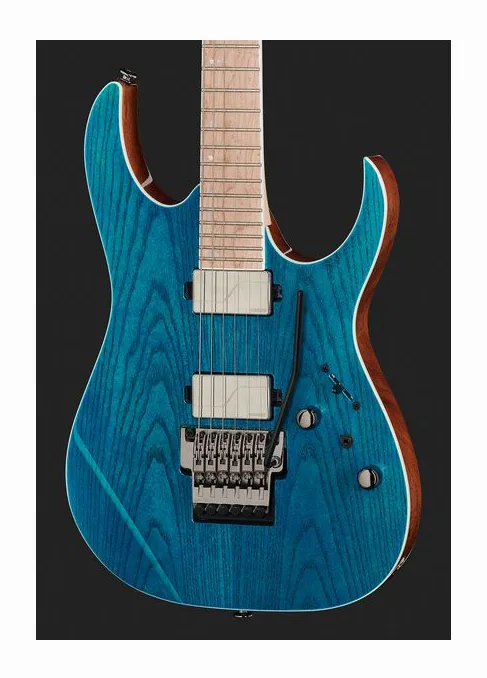 Ibanez RG5120M-FCN, paletta con meccaniche e logo