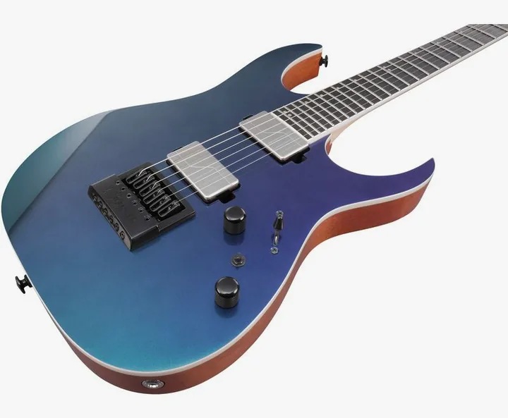 Ibanez RG5121RET-PRT, manico e tastiera visti di lato