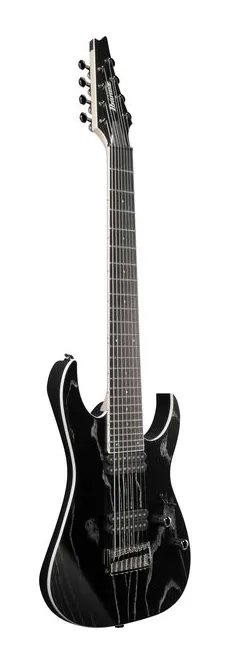 Ibanez RG5328R-LDK, paletta con meccaniche e logo