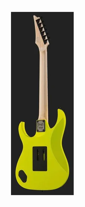 Ibanez RG550-DY, curve del body viste dall'alto