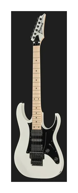 Ibanez RG550-WHF, corpo e verniciatura in primo piano