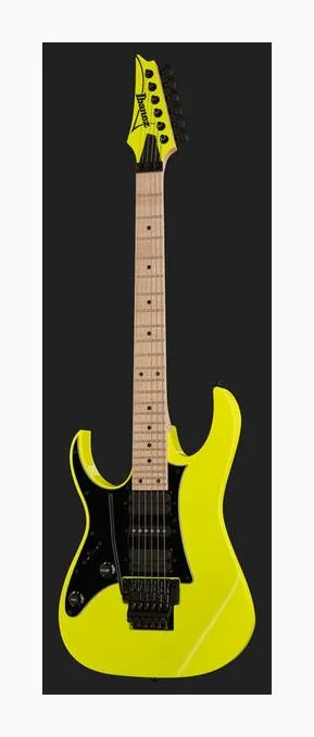 Ibanez RG550L-DY, corpo e verniciatura in primo piano