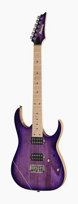 Ibanez RG652AHMFX-RPB fotografato frontalmente