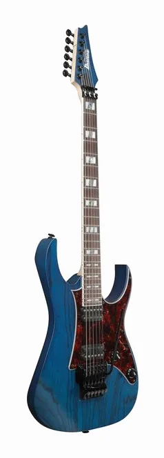 Ibanez RG653DX-TDF, corpo e verniciatura in primo piano