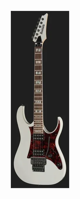 Ibanez RG653DX-WHF, curve del body viste dall'alto