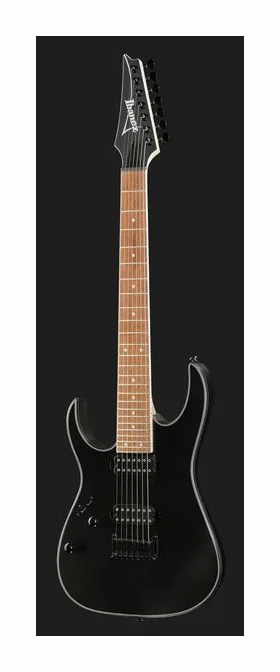 Ibanez RG7421EXL-BKF, curve del body viste dall'alto