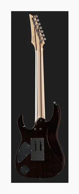 Ibanez RG8527-BRE, paletta con meccaniche e logo