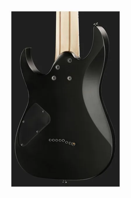 Ibanez RG8EX-BKF, corpo e verniciatura in primo piano