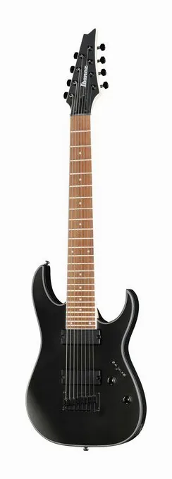 Ibanez RG8EX-BKF in primo piano frontale